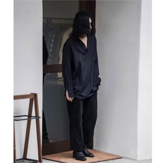 COMOLI - comoli 22ss ウールシルクスキッパーシャツ サイズ2の