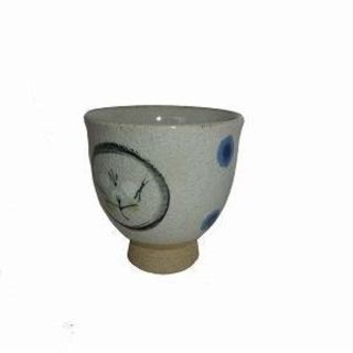 有田焼 花丸紋 コップ(青) 34174 足付湯呑み 10個セット(グラス/カップ)