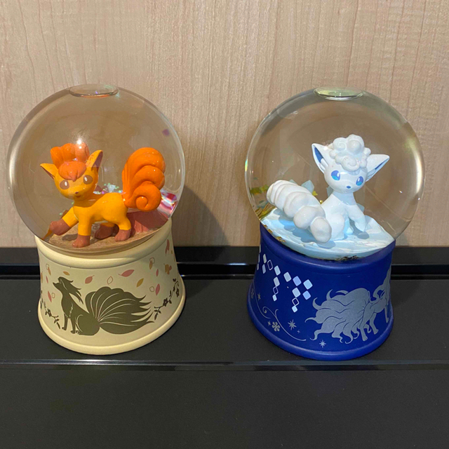スノーグローブ ロコン&アローラロコン ポケモンセンター限定 独特の
