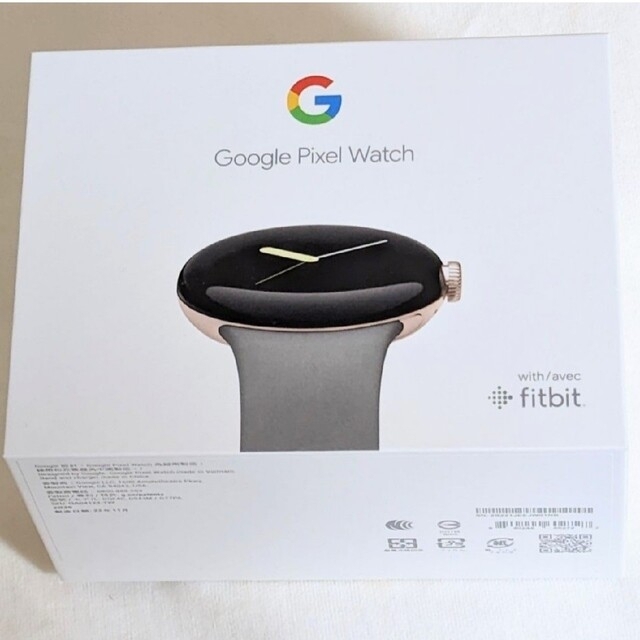 Google Pixel Watch， Champagne Gold ヘーゼル-