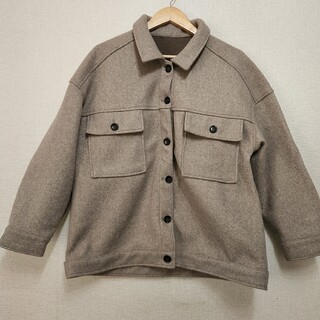 シマムラ(しまむら)の✱しまむら オーバーサイズコート シャツジャケット ✱(ブルゾン)