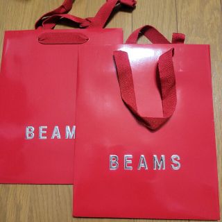 ビームス(BEAMS)のBEAMS クリスマスショッパー　2枚セット(ショップ袋)