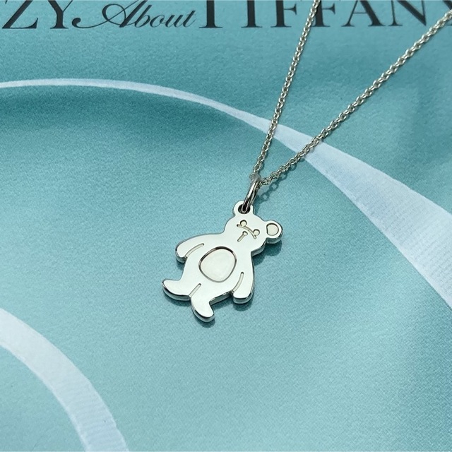 Tiffany& Co. ティファニー くま モチーフ ネックレス SV925