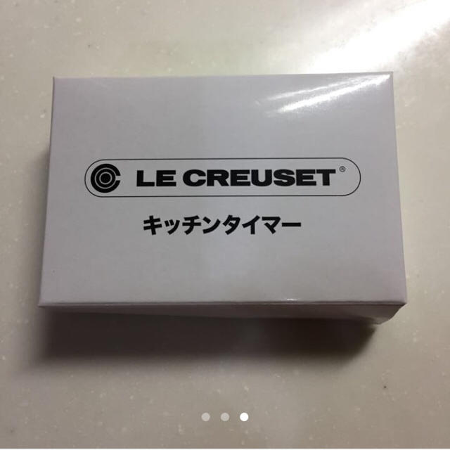 LE CREUSET(ルクルーゼ)の【非売品】ルクルーゼ   タイマー インテリア/住まい/日用品のキッチン/食器(その他)の商品写真