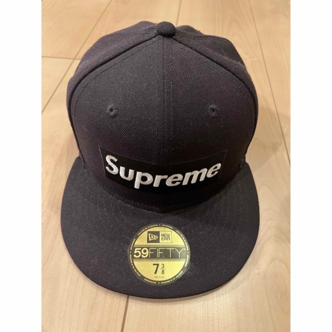 メンズsupreme r.i.p NEW ERA 7 3/8