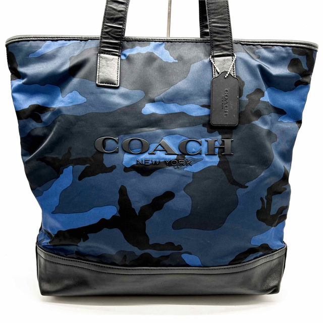 COACH(コーチ)の〘 美品 〙コーチ トートバッグ カモフラージュ 迷彩 プリント マーサー メンズのバッグ(トートバッグ)の商品写真