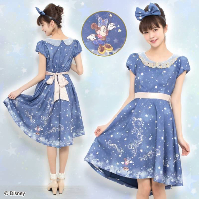 Secret Honey(シークレットハニー)の新品★ シークレットハニー ディズニー D23 ミニー スターライト ワンピース レディースのワンピース(ひざ丈ワンピース)の商品写真