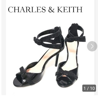 チャールズアンドキース(Charles and Keith)の✨CHARLES & KEITH★サンダル★パンプスヒール★size23(サンダル)