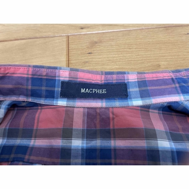 MACPHEE(マカフィー)のMacphee マカフィー　チェックシャツ レディースのトップス(シャツ/ブラウス(長袖/七分))の商品写真