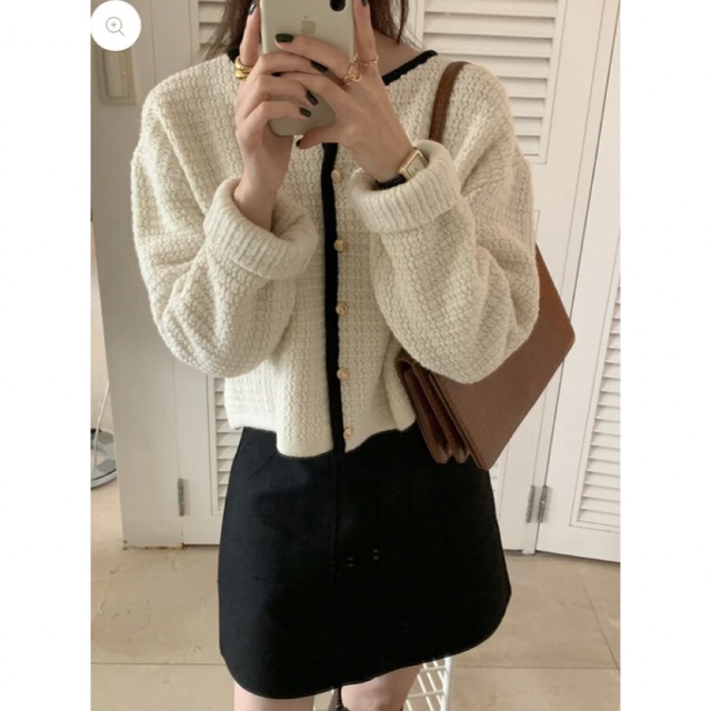 新品未使用 タグ付き leday Nella knit cardigan