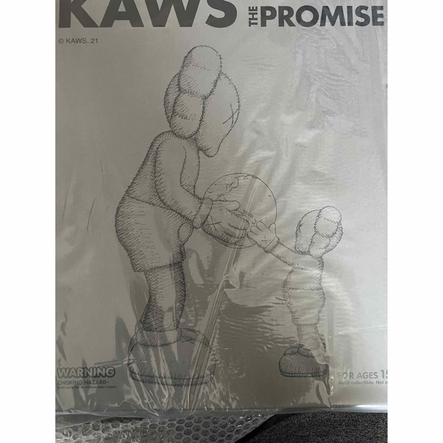 MEDICOM TOY(メディコムトイ)のKAWS THE PROMISE BROWN ブラウン カウズ フィギュア エンタメ/ホビーの美術品/アンティーク(彫刻/オブジェ)の商品写真