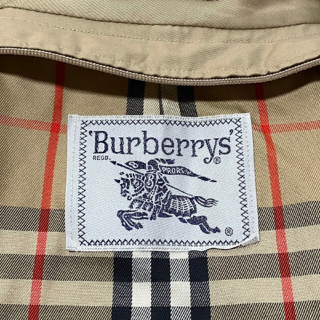 BURBERRY(バーバリー)の【Burberrys】90's 裏地ノバチェック ステンカラーコート A-417 レディースのジャケット/アウター(ロングコート)の商品写真