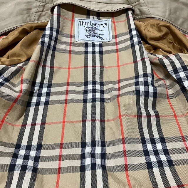 BURBERRY(バーバリー)の【Burberrys】90's 裏地ノバチェック ステンカラーコート A-417 レディースのジャケット/アウター(ロングコート)の商品写真