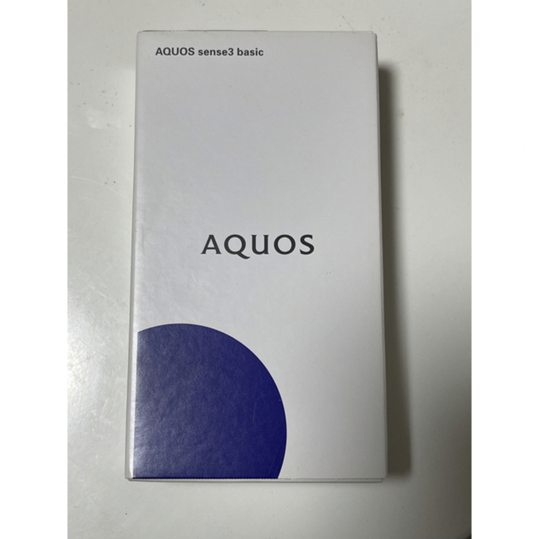 AQUOS(アクオス)の【新品】AQUOS sinse3 basic  スマホ/家電/カメラのスマートフォン/携帯電話(スマートフォン本体)の商品写真