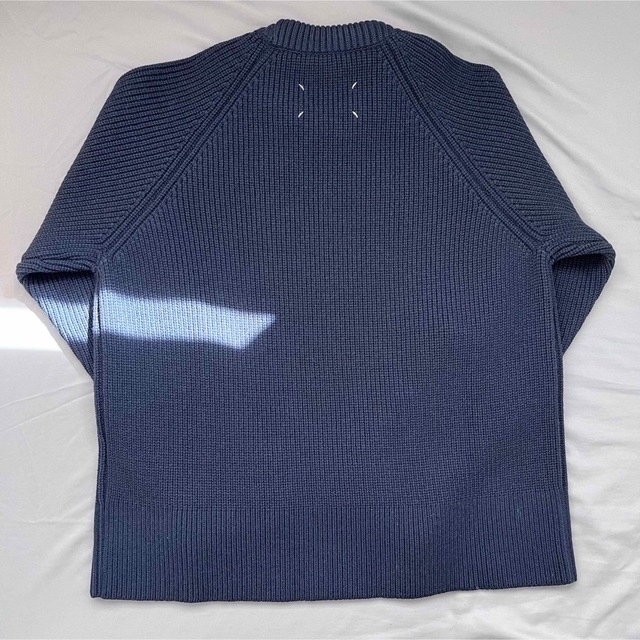 Maison Margielaドライバーズクルーネックセーター リブニット - トップス Maison Margielaドライバーズクルーネックセーター リブニット - トップス