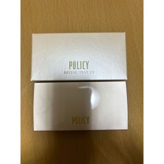 ポリシー(POLICY)のポリシー化粧品リファインツーウェイUVファンデーションピンクオークル201(ファンデーション)