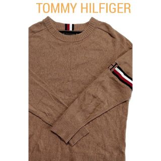 トミーヒルフィガー(TOMMY HILFIGER)の【美品】TOMMY HILFIGER(トミーヒルフィガー)メンズニット L(ニット/セーター)