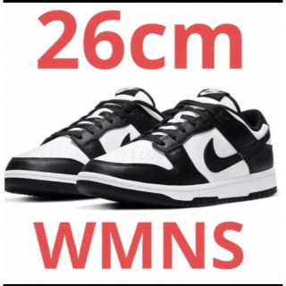 ナイキ(NIKE)のNike WMNS Dunk Low White/Black パンダダンク(スニーカー)