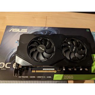 エイスース(ASUS)のAsus DUAL-RTX2060-O6G-EVO(PCパーツ)