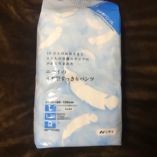 ニチイ　うす型すっきり紙パンツ　L(おむつ/肌着用洗剤)