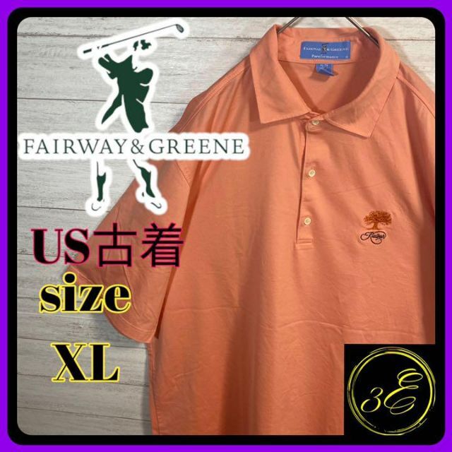 FAIRWAY&GREENE 半袖 ポロシャツ US古着 オーバーサイズ ゴルフ www ...