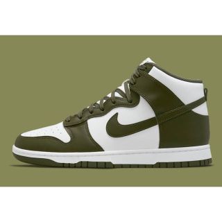 ナイキ(NIKE)のNIKE DUNK HIGH Championship CARGO KHAKI(スニーカー)