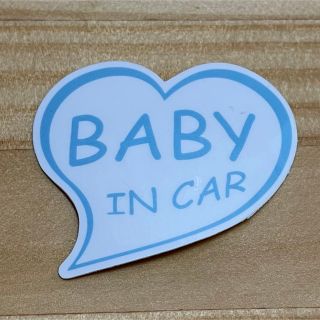 Baby In CAR44 2-4 プリントステッカー ミニ449(その他)