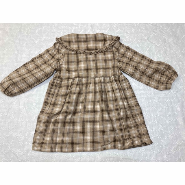 新品未使用♡ナチュラルオーガニックコットン ワンピース90cm