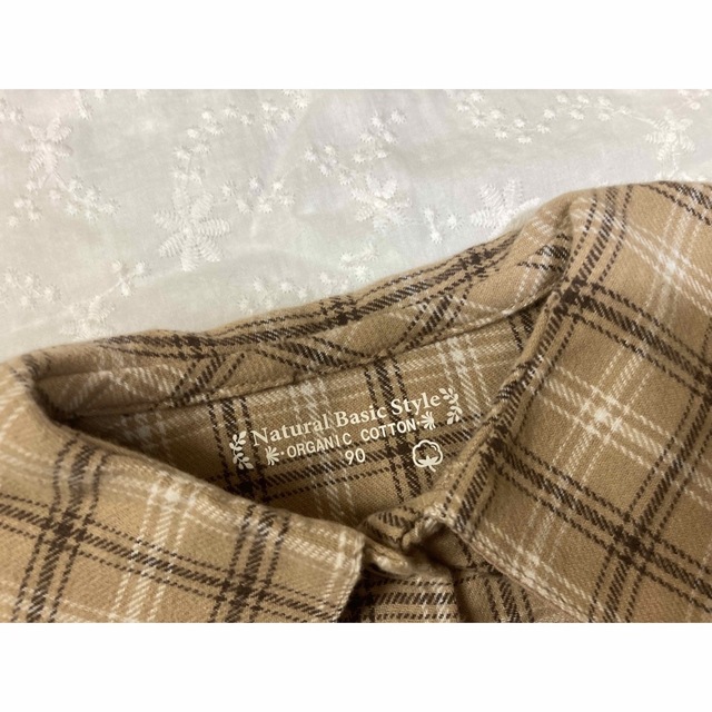 新品未使用♡ナチュラルオーガニックコットン ワンピース90cm