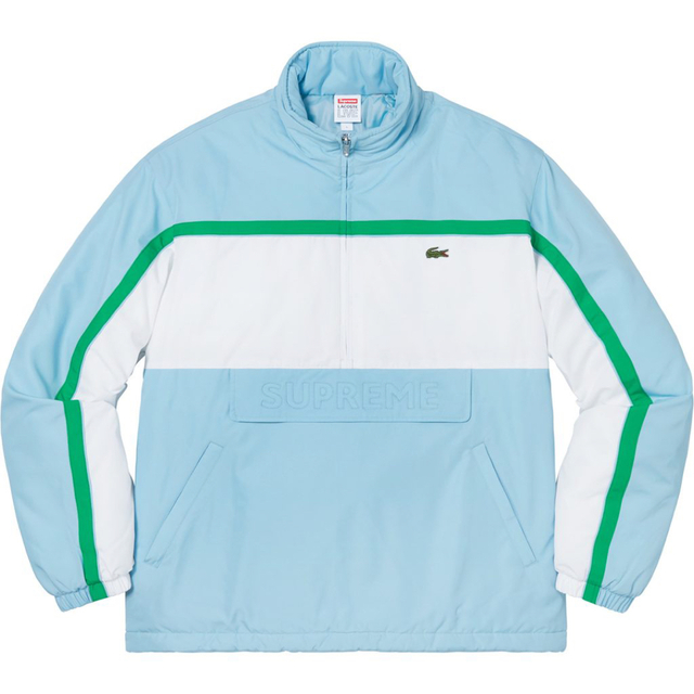 Supreme/LACOSTE Puffy Half Zip Pullover