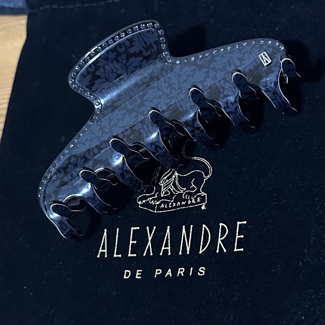 ALEXANDRE DE PARIS クリップL NOIR ABSOLU 5