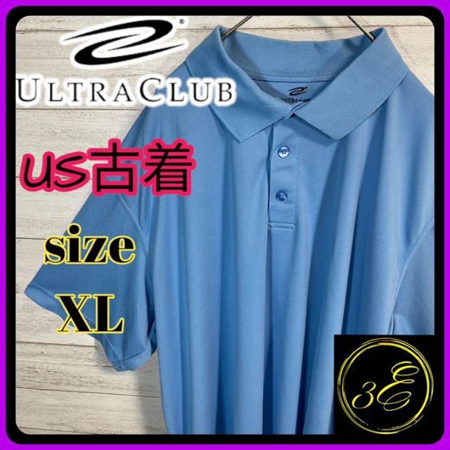ULTRACLUB ポロシャツ US オーバーサイズXL ライトブルー