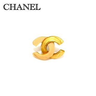 シャネル(CHANEL)の【極美品】シャネル ピアス ヴィンテージ ココマーク ゴールド金具 片耳 刻印(ピアス)