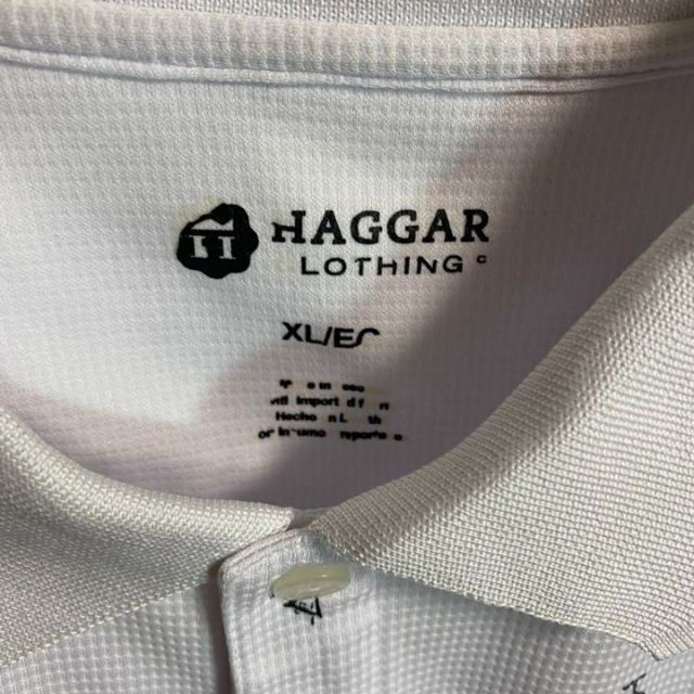 HAGGAR ポロシャツ US カクテルグラス柄 オーバーサイズXL 5