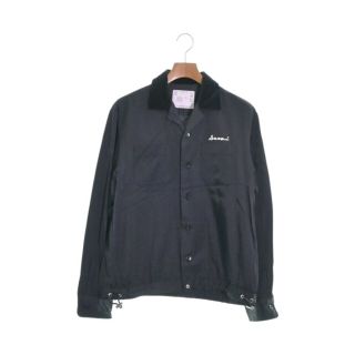 サカイ(sacai)のsacai サカイ カジュアルシャツ 1(S位) 黒 【古着】【中古】(シャツ)