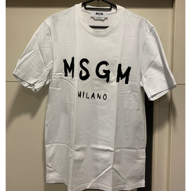 【美品】MSGM エムエスジーエム ロゴTシャツ