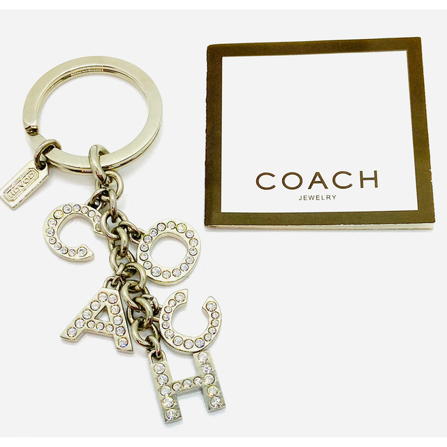 COACH(コーチ)のCOACHコーチマルチペイブチャームキーホルダーキーリング☆新品  送料無料 メンズのファッション小物(キーホルダー)の商品写真