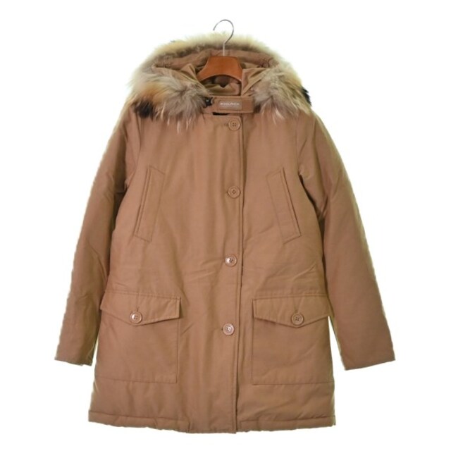 WOOLRICH ウールリッチ ダウンコート S ベージュ 【古着】 日本未入荷