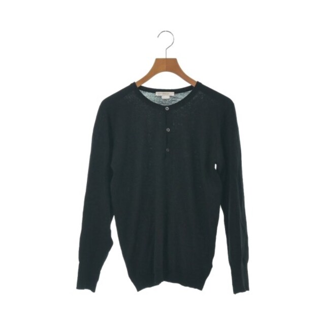 JOHN SMEDLEY ジョンスメドレー ニット・セーター S 黒 【古着】【中古