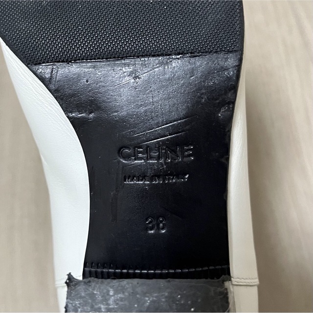 celine(セリーヌ)のCELINE ジャクノ ブーツ ホワイト レディースの靴/シューズ(ブーツ)の商品写真