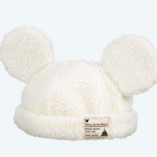 再販♡ 新品タグ付♡ もこもこ キャップ ボア 白 ディズニーリゾート