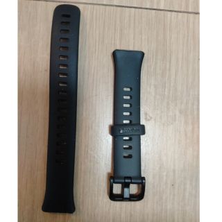 ファーウェイ(HUAWEI)の未使用　純正品　HUAWEI Band7　交換ベルト　グラファイトブラック(ラバーベルト)