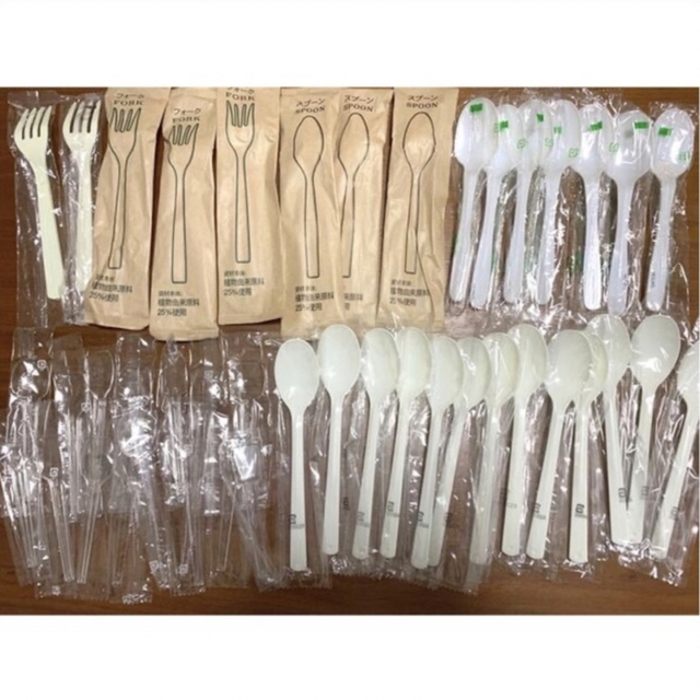 プラスチック スプーン フォーク 割り箸 コンビニ カラトリー 割り箸 プラスプーン・プラフォーク まとめ売り
