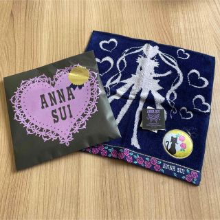 アナスイ(ANNA SUI)のANNA SUI セーラームーン　コラボ　ハンカチ　タオル　タグ付き　ショッパー(ハンカチ)