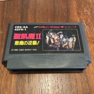 聖飢魔II  悪魔の逆襲！　ファミコン　ソフト(家庭用ゲームソフト)