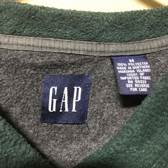 GAP(ギャップ)のギャップ　フリーススウェット　プルオーバー　90's   アメリカ古着　M メンズのトップス(スウェット)の商品写真