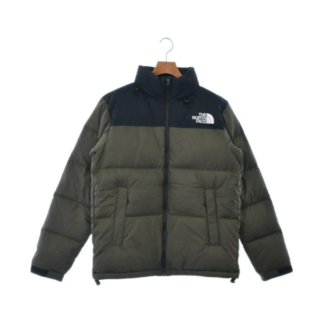 THE NORTH FACE ダウンジャケット/ダウンベスト XL カーキ