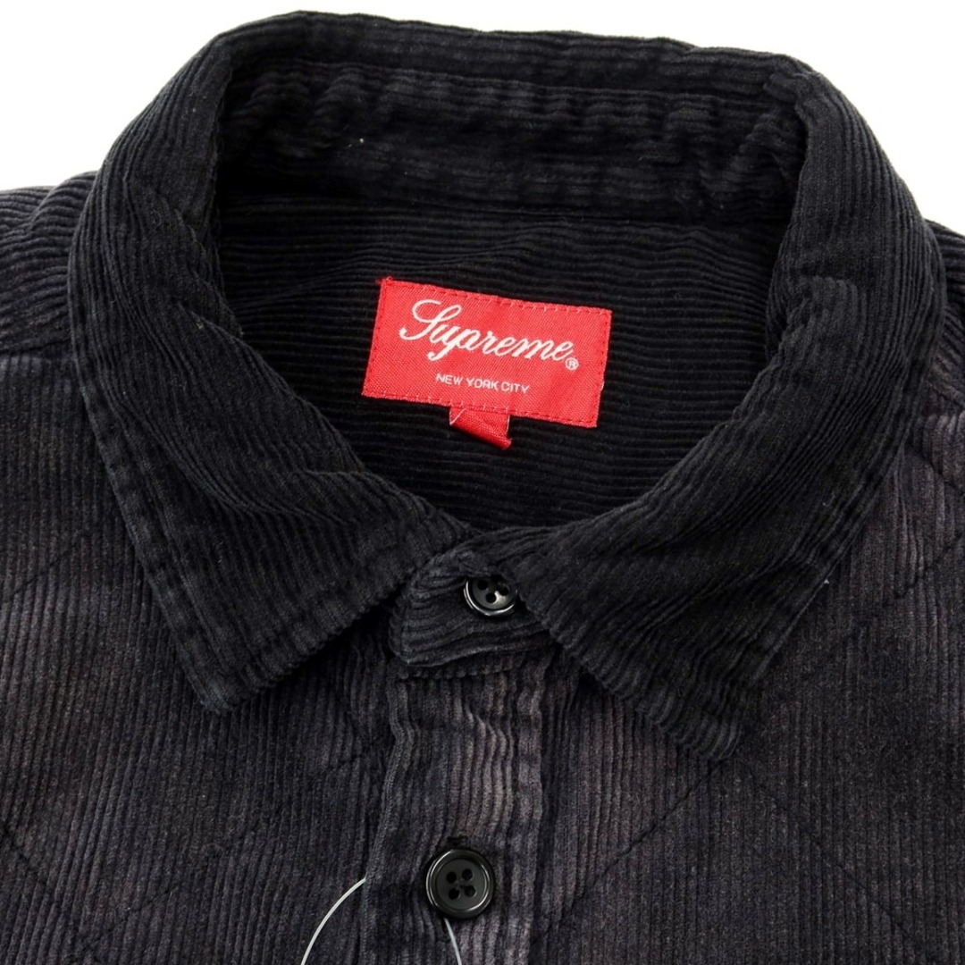 シュプリーム Supreme 2022年秋冬 Quilted Corduroy Shirt コーデュロイ キルティング シャツ ブルゾン【サイズS】【メンズ】