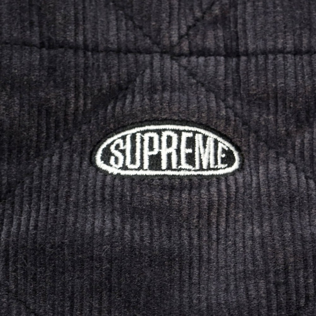 シュプリーム Supreme 2022年秋冬 Quilted Corduroy Shirt コーデュロイ キルティング シャツ ブルゾン【サイズS】【メンズ】