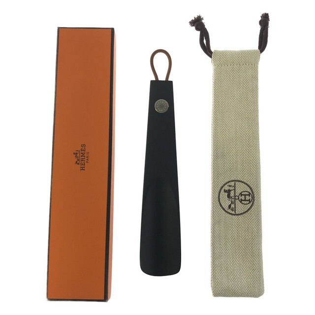 Hermes - 美品 エルメス HERMES シューホーン 靴べら シルバー金具